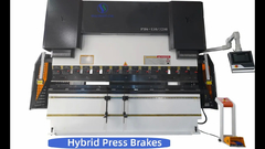 เครื่องยับยับ Hybrid Press 130Ton/3200,Servo Pump CNC ยับยับยับสําหรับ Demo