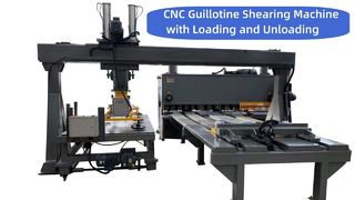 เครื่องตัด CNC Guillotine พร้อมการขนถ่าย, เครื่องตัดอัตโนมัติ