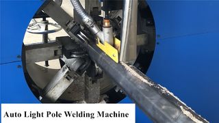 เครื่องเชื่อมเสาไฟถนน เครื่องเชื่อมเสาพีระมิด และ เครื่องเชื่อมเสาแปดเหลี่ยม เครื่องเชื่อมเสา